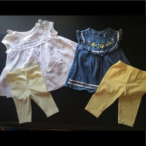 Baby Girl Summer Outfits (6-9 months)